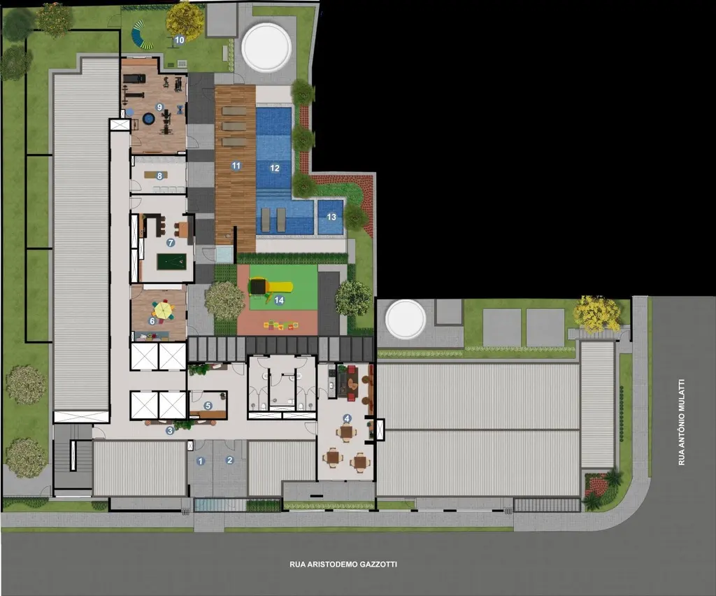 Implantação - Lift Vila das Belezas - Residencial