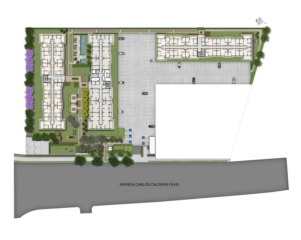 Implantação - Sphera Panamby Park