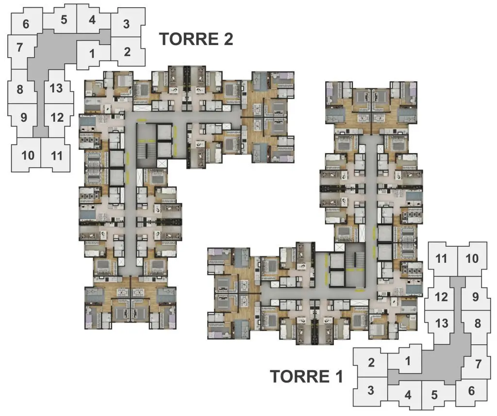 Pavimento tipo - Griffe Campo Limpo - Fase 1