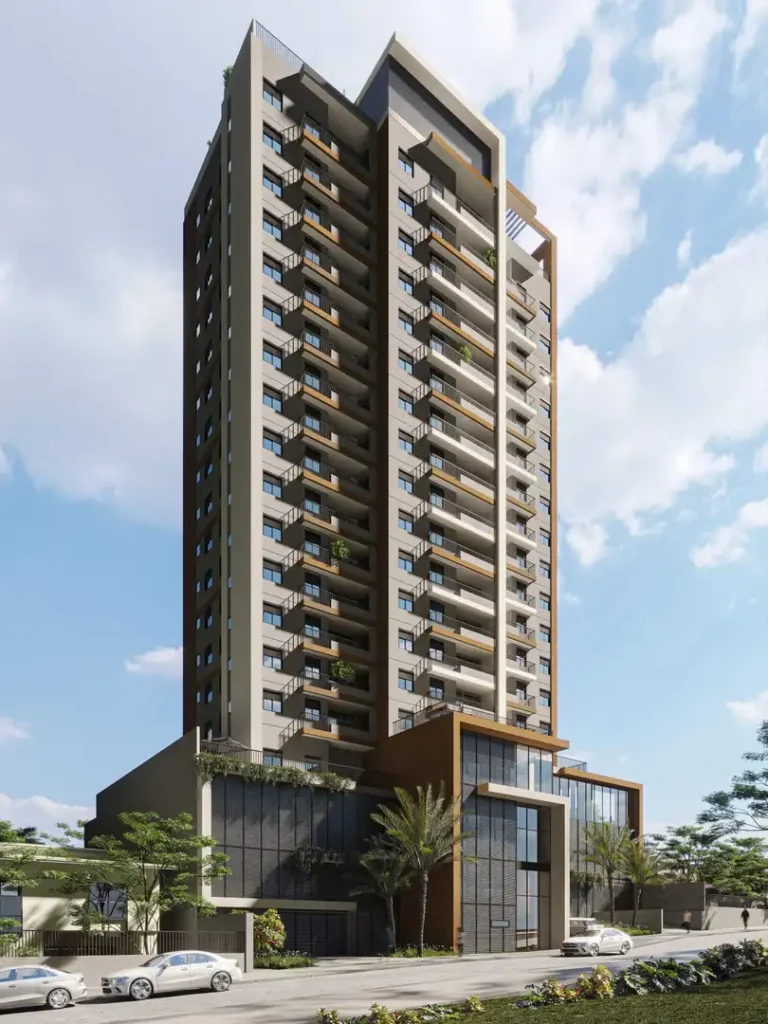 Apartamento 2-3 quartos Vila Yara — Fachada do HUB 111