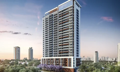 Housi Brooklin – NR — 1 quartos em Brooklin Paulista