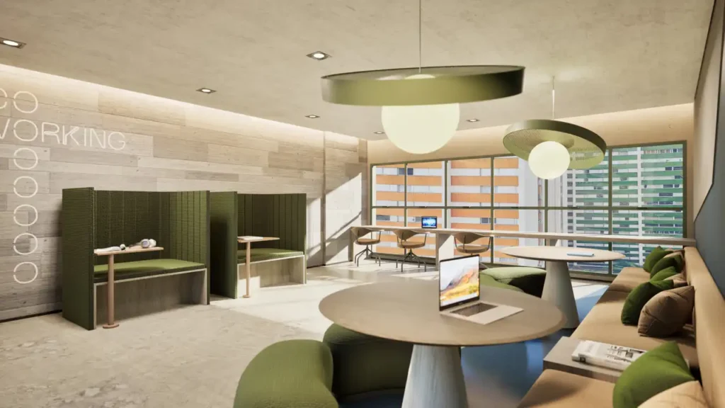 Coworking Inside Chácara Santo Antônio Chácara Santo Antônio (Zona Sul) — 1 quartos 23-48m², Teixeira Duarte