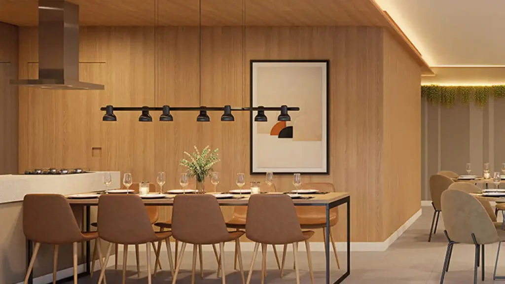 Salão de Festas Unni by Plano&Plano Felicitá Limão — 2-3 quartos 44-59m², Plano&Plano SP