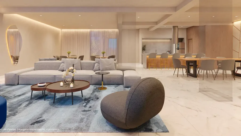 Salão de Festas — Mirad - Residencial (Marquise Incorporações), 1-3 quartos em Saúde