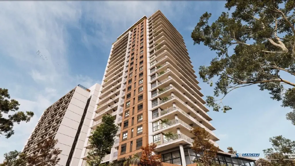 Fachada Axis Campo Belo — apartamento 3 quartos, Em construção em Campo Belo