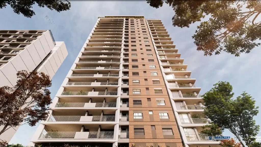 Sync Campo Belo - Residencial (MSB Sanchez): Fachada — 1 quartos em Campo Belo, São Paulo