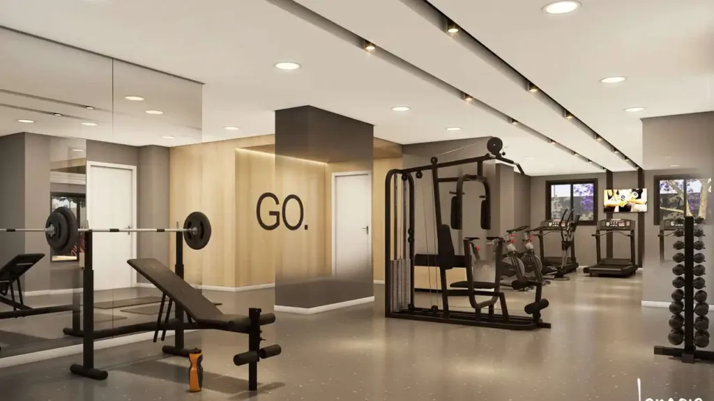 Fitness Gran Kazzas Nações Unidas - Fase 2 Santo Amaro — 2 quartos 38-39m², Kallas