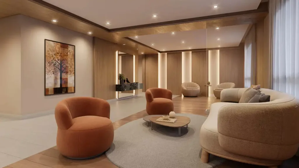 Aria Mooca (Conx SP): Hall — 2 quartos em Mooca, São Paulo
