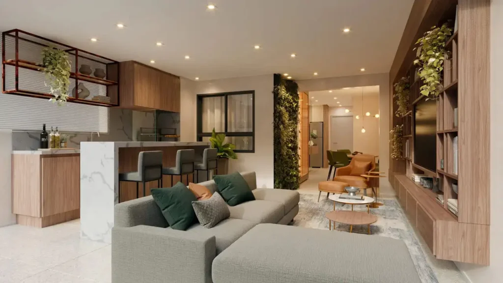 Living Aria Mooca Mooca — 2 quartos 67-121m², Conx SP