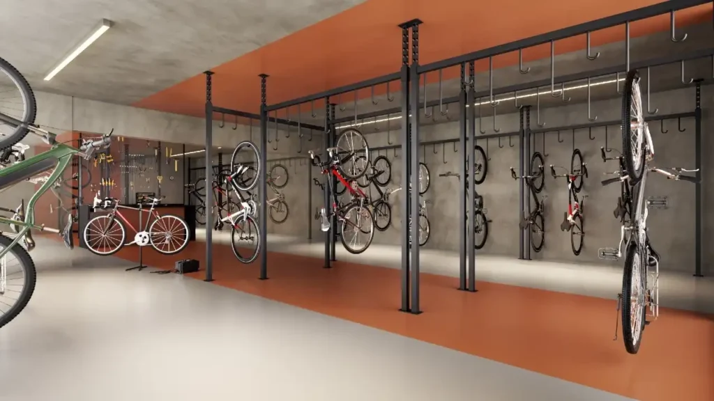 Em construção Vila Clementino: Bicicletario The Collection Vila Clementino - NR, 1 quartos 25-36m²