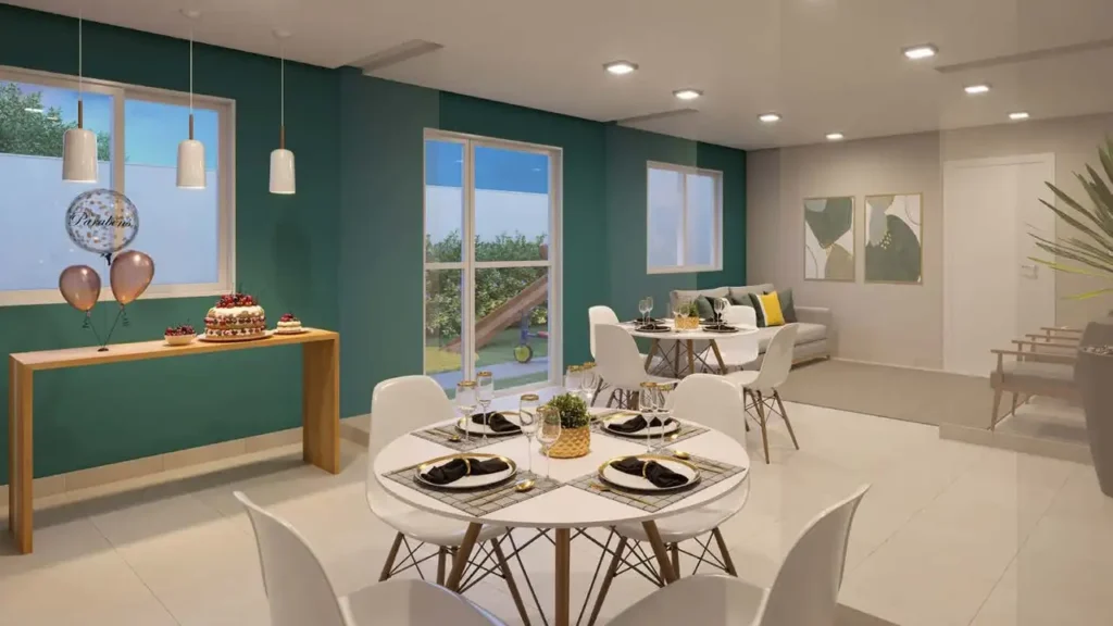 Plano&Vila Cambuci Cambuí Cambuci, São Paulo — Salão de Festas, apartamento 1 quartos 26-27m²