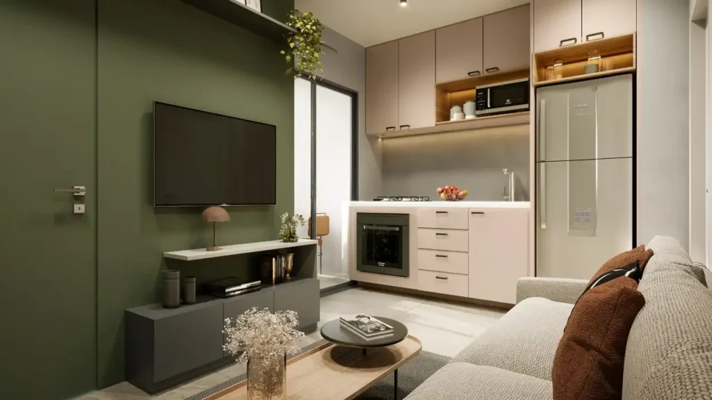 Living Maskan Vila Romana - Residencial — apartamento 1-2 quartos, Em construção em Vila Romana