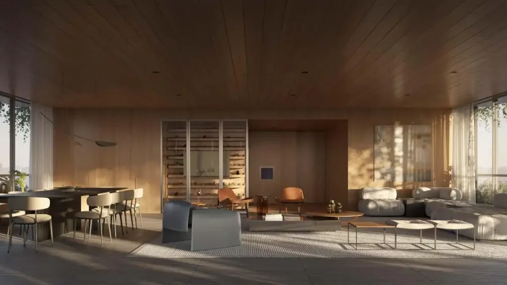 Living Edifício Jardim Jardim Paulista — 4 quartos 288m², RFM Incorporadora