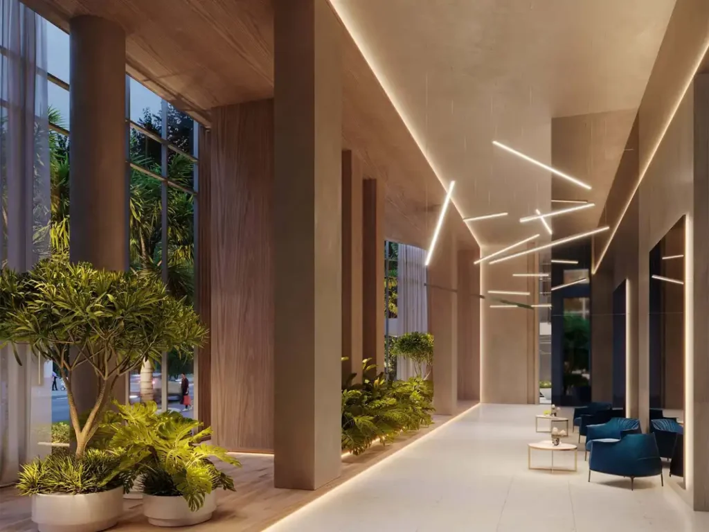 Bosque Cerejeiras Água Branca, São Paulo — Hall, apartamento 4 quartos 222-568m²