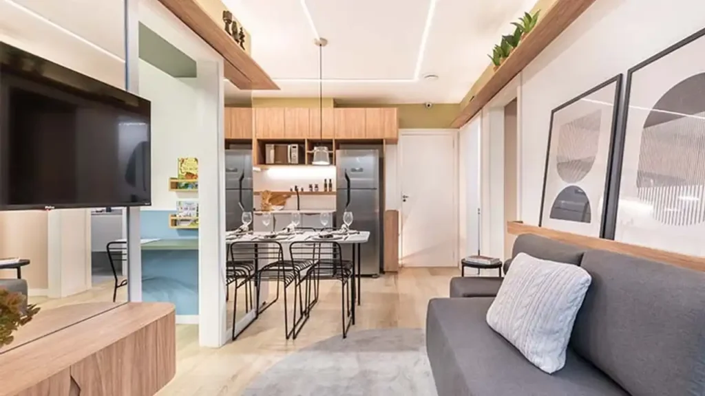 Apartamento 2-3 quartos Panamby — Living do Sphera Panamby Urban