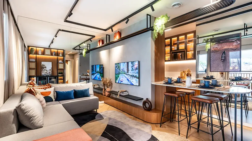 Sphera Panamby Urban Panamby, São Paulo — Living, apartamento 2-3 quartos 34-66m²