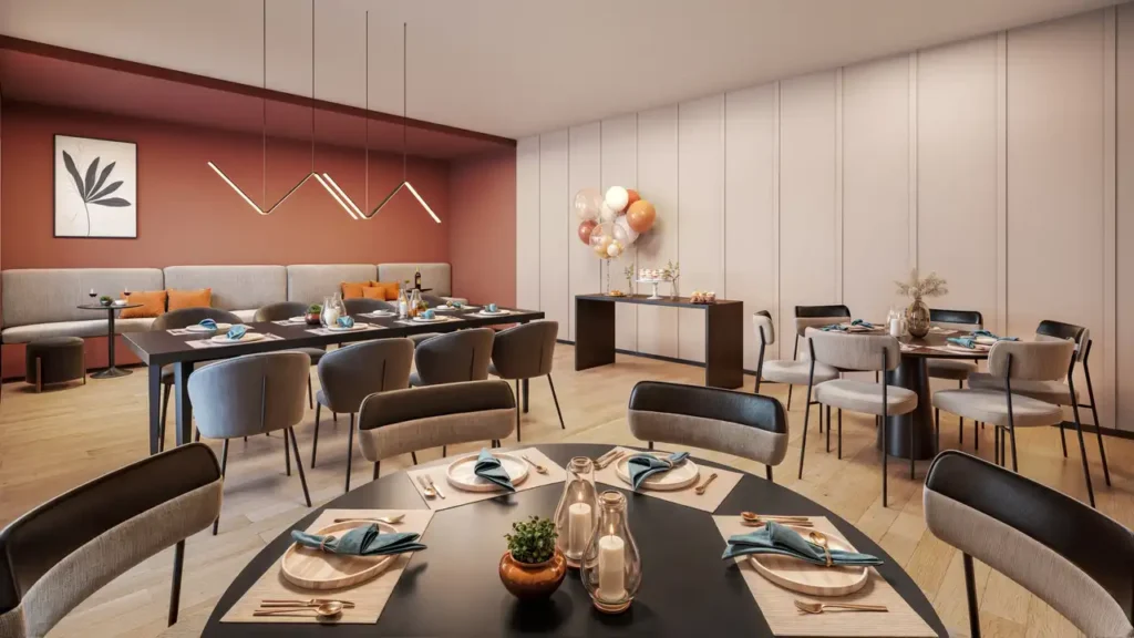 Salão de festas Vivaz Santa Marina Água Branca — 2 quartos 31-34m², Vivaz SP