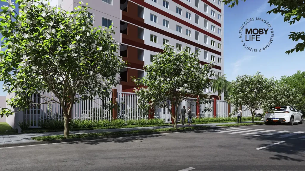 Portaria Moby Life Pacaembu - Residencial — apartamento 1-2 quartos, Em construção em Barra Funda