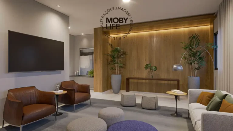 Sala de festas Moby Life Pacaembu - Residencial Barra Funda — 1-2 quartos 26-31m², One