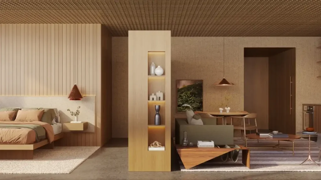 Cônego 505 Pinheiros, São Paulo — Living, apartamento 2 quartos 99m²