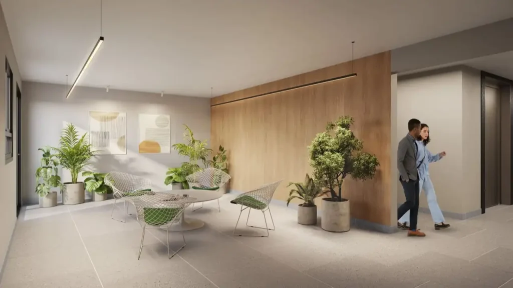 Hall — Bem Viver Sousa Lima - Residencial (Magik JC), 1-2 quartos em Barra Funda