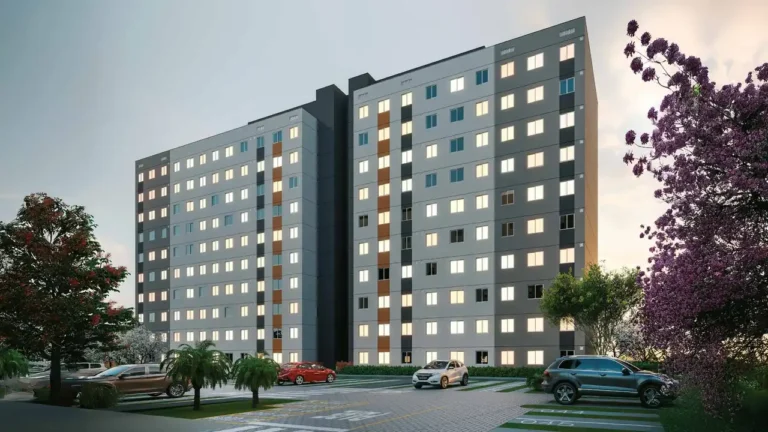 Fachada Cidade Villa Lobos Soprano — apartamento 2 quartos, Em construção em Jaguaré