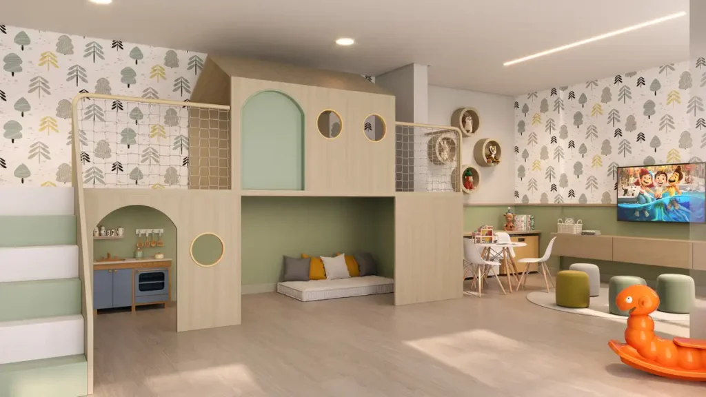 Lançamento Água Branca: 180 brinquedoteca Lyne Água Branca, 2 quartos 37-46m²