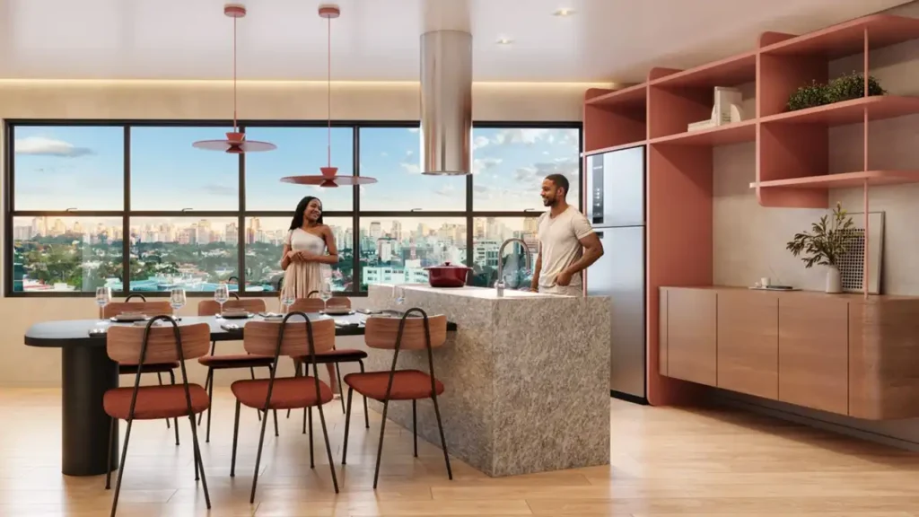 Em construção Bela Vista: Espaço gourmet Ryt Paulista - Residencial, 1-2 quartos 31-56m²