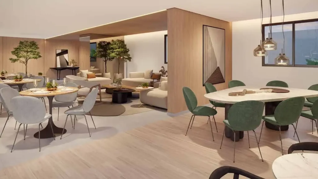 Salão de festas Yara por Dubai Vila Yara — 2-3 quartos 58-194m², Dubai