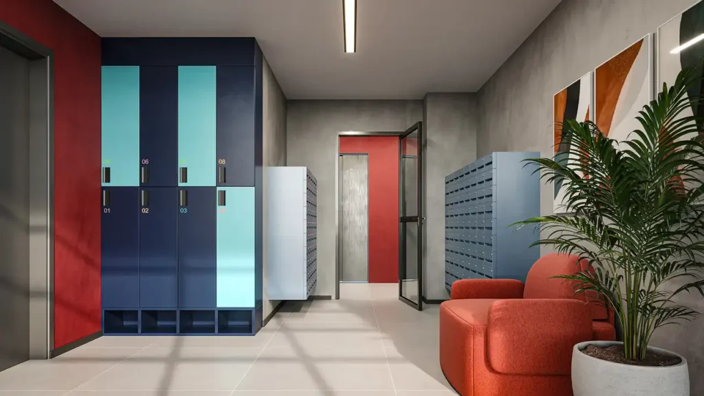 Nurban Barão de Campinas - Residencial (Vitaurbana): Hall — 1 quartos em Santa Cecília, São Paulo