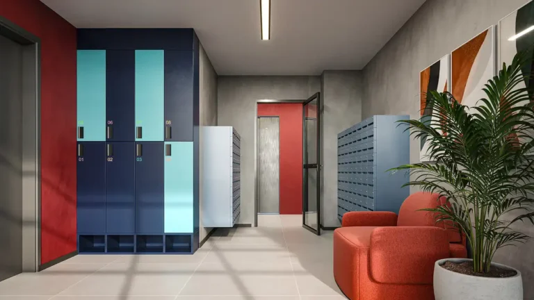 Nurban Barão de Campinas - Residencial (Vitaurbana): Hall — 1 quartos em Santa Cecília, São Paulo
