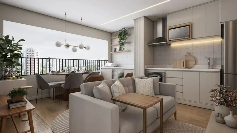 Apartamento 1-2 quartos Barra Funda — Living do Pin Barra Funda - Residencial