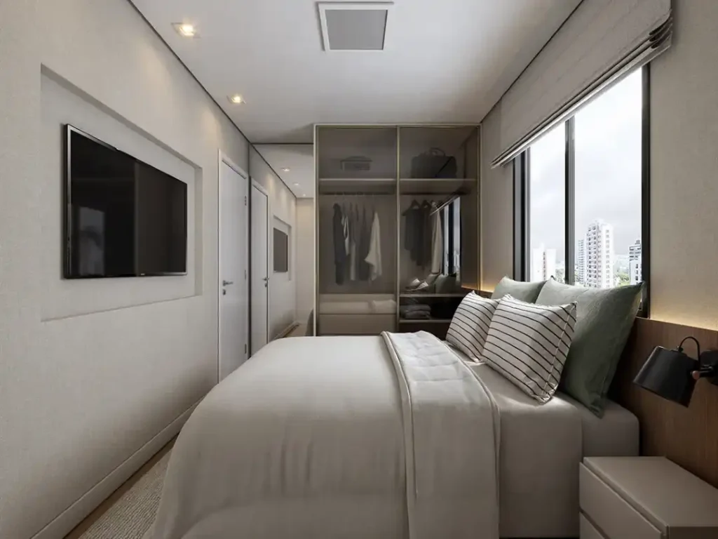 Pin Barra Funda - Residencial Barra Funda, São Paulo — Dormitório, apartamento 1-2 quartos 17-80m²