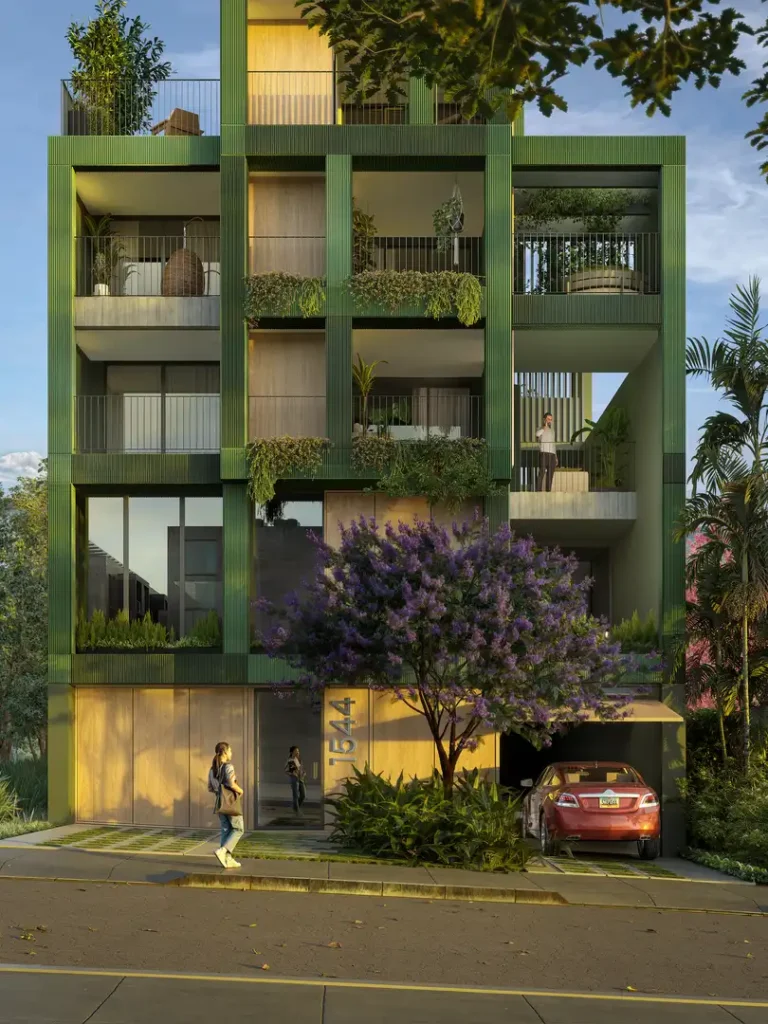 Apartamento 1-2 quartos Sumaré — Fachada do Casa Vertical Apinajés