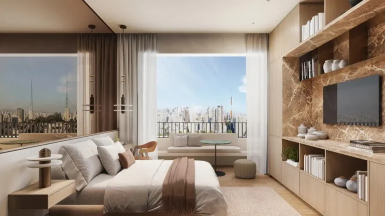 Apartamento 1 quartos Vila Madalena — Living do Reserva Madalena - Studios