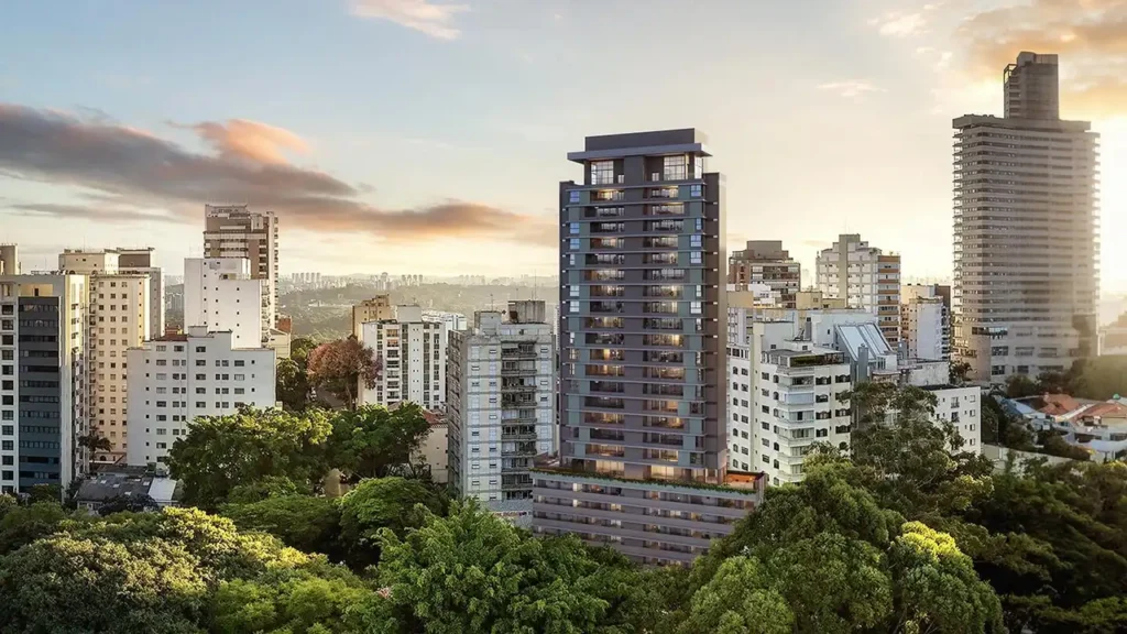 Aérea — Reserva Madalena - NR (Habitram), 1 quartos em Vila Madalena