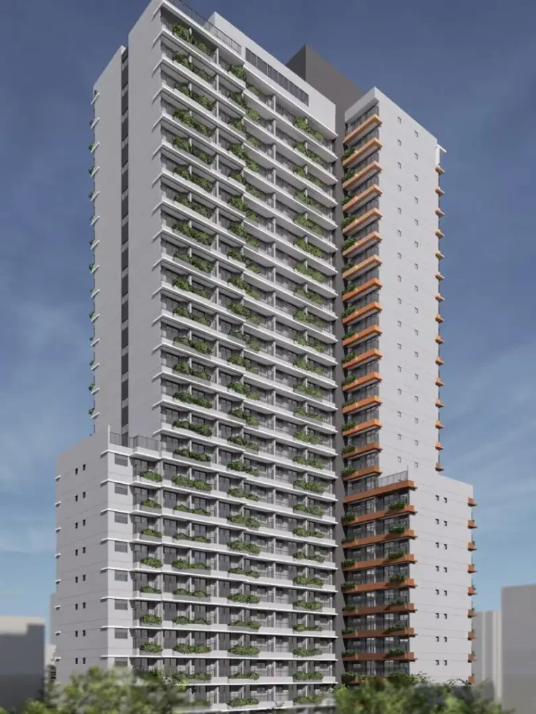 Fachada Nex One Estação Clínicas — apartamento 1 quartos, Em construção em Pinheiros