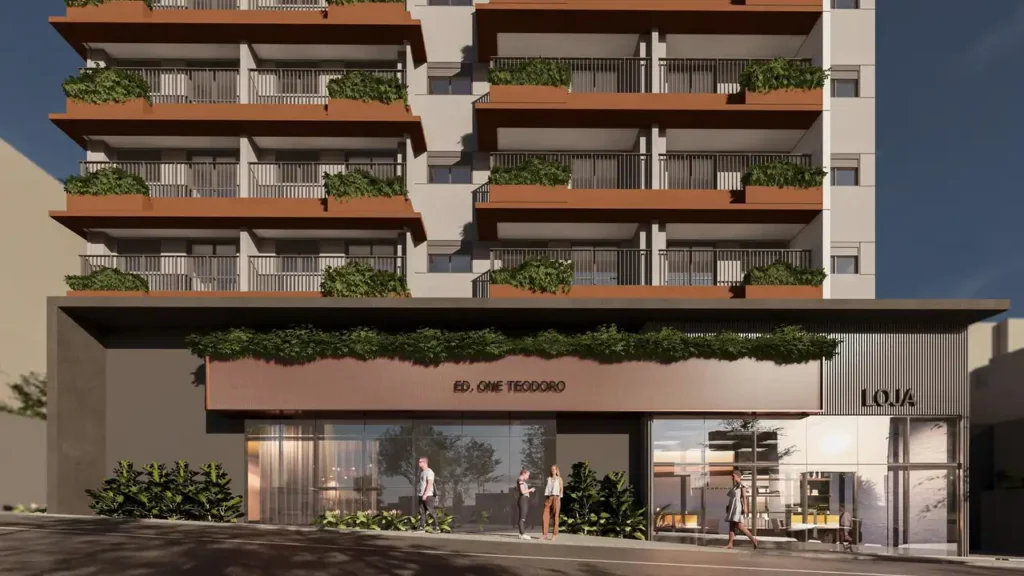 Apartamento 1 quartos Pinheiros — Portaria do Nex One Estação Clínicas