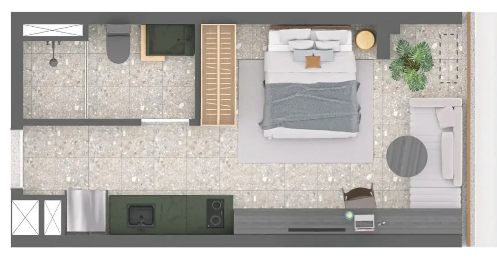 Nik Faria Lima - Residencial — Planta