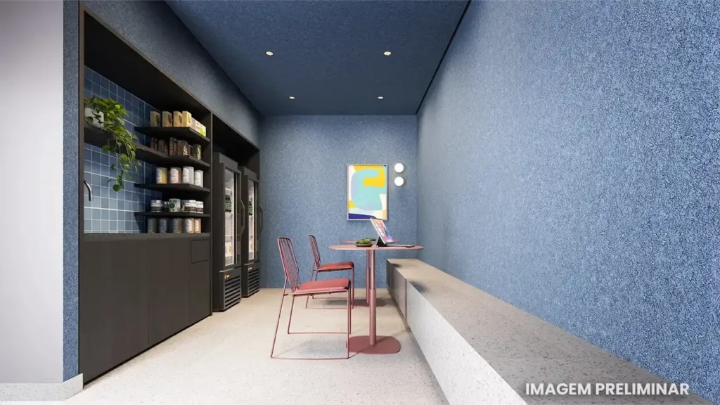 Almadá Vila Madalena - Studios Sumarezinho, São Paulo — Coworking, apartamento 1 quartos 29-31m²