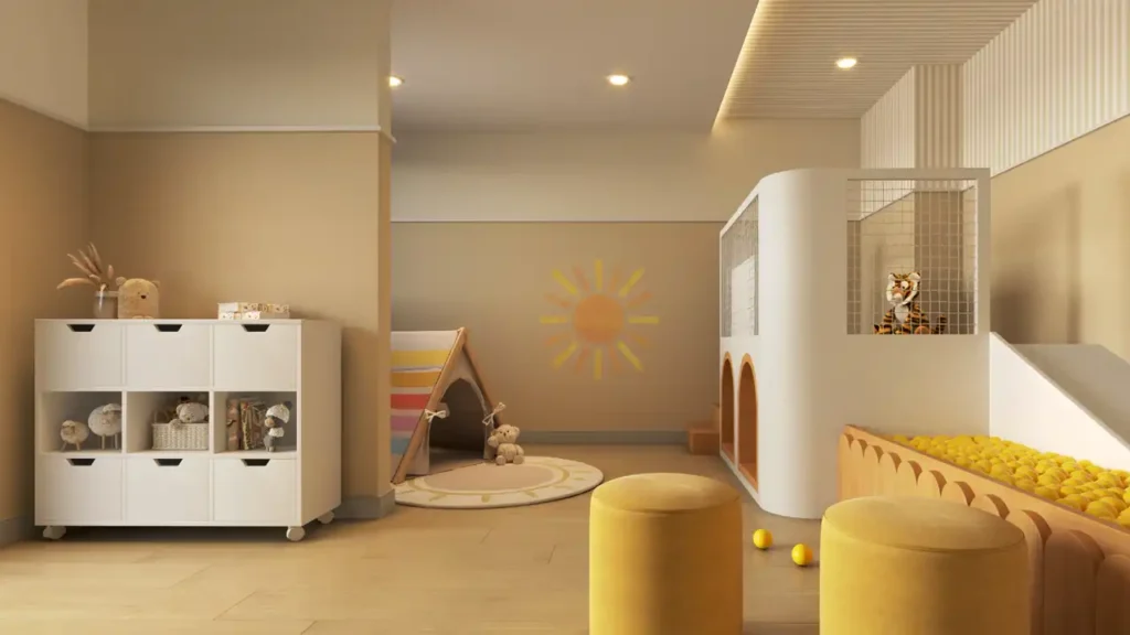 Brinquedoteca Cidade Villa Lobos Maestro Jaguaré — 2 quartos 32-38m², Cury SP