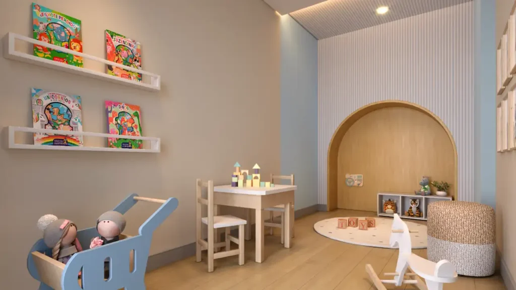 Cidade Villa Lobos Maestro Jaguaré, São Paulo — Brinquedoteca, apartamento 2 quartos 32-38m²