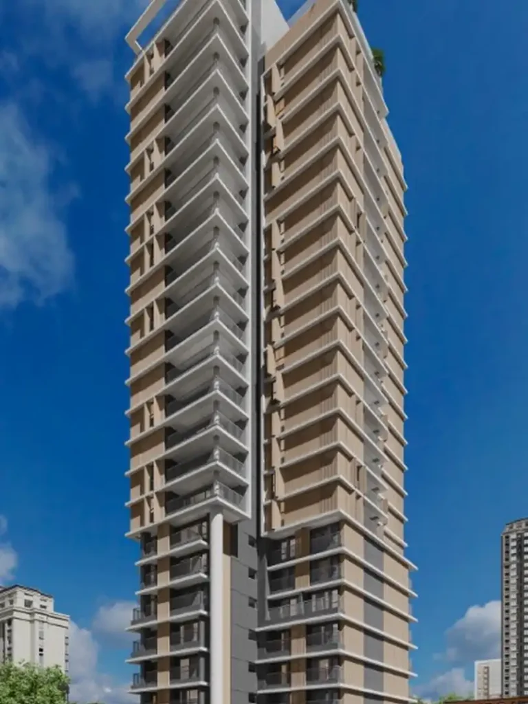 Fachada Icon João Moura - NR — apartamento 1 quartos, Em construção em Pinheiros