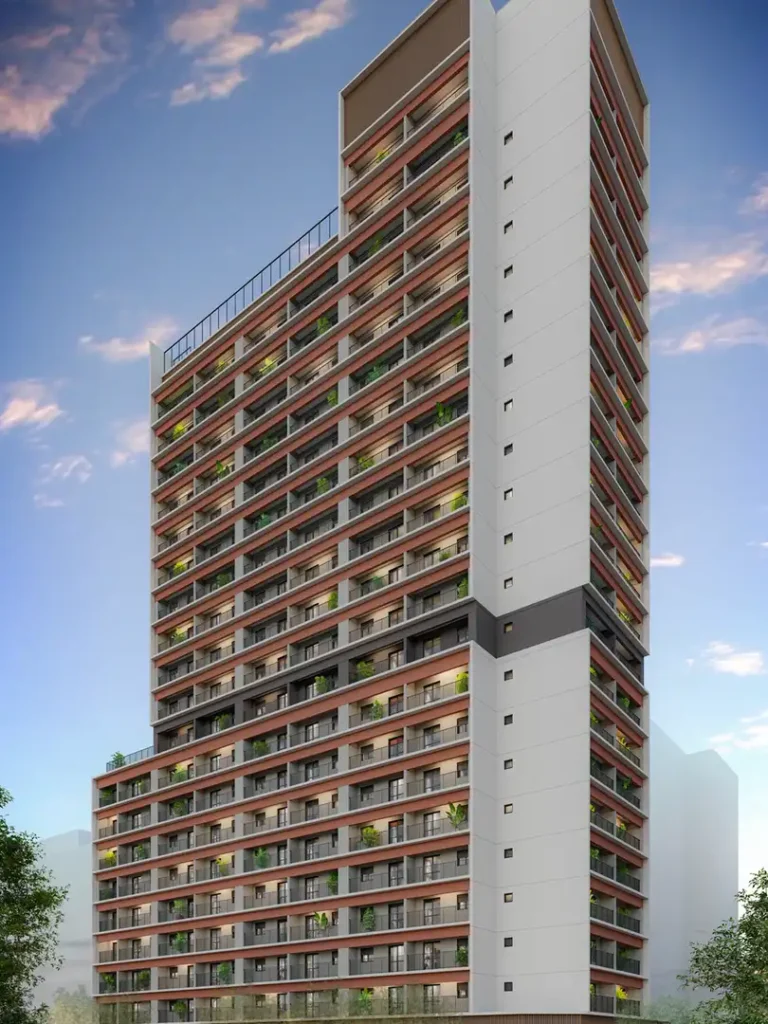 Fachada Joá Pinheiros — apartamento 1 quartos, Em construção em Pinheiros