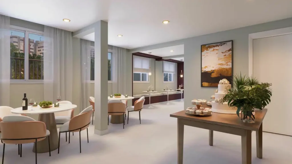 Cidade Villa Lobos Melodia - Fase 1 Jaguaré, São Paulo — Salão de festas, apartamento 2 quartos 37-38m²