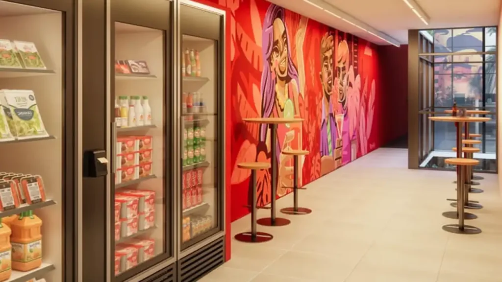 Market Nurban Rua das Palmeiras - NR Santa Cecília — 1 quartos 17-96m², Vitaurbana
