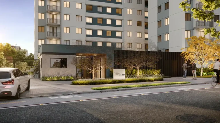 Barra Funda 930 (Cury SP): portaria — 2 quartos em Barra Funda, São Paulo