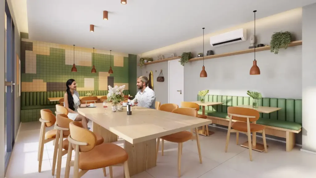 Em construção Barra Funda: Salão de festas Bem Viver Angélica - Residencial, 1-3 quartos 25-40m²