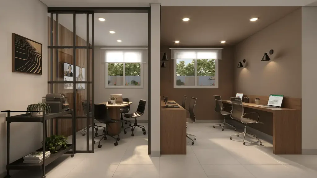 Coworking — Atmosfera Jaguaré (Cury SP), 2 quartos em Jaguaré