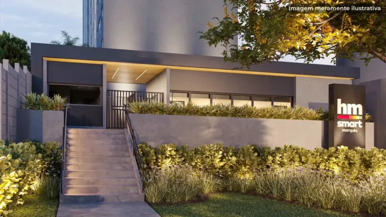 Portaria HM Smart Marquês Barra Funda — 1-2 quartos 35-36m², HM Engenharia SP